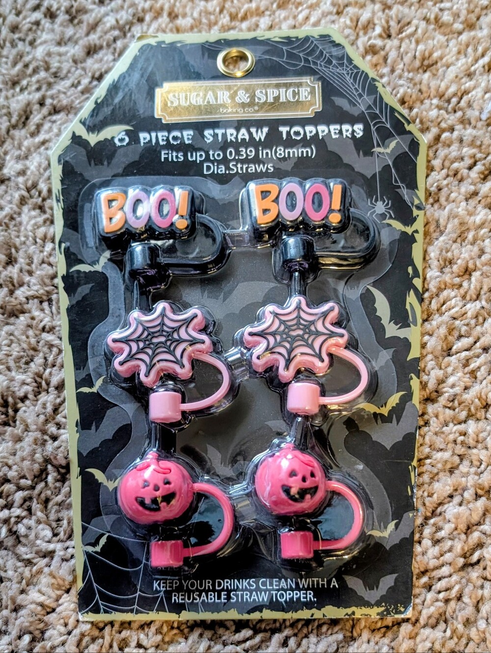 Sugar & Spice Trading Co. Straw Toppers